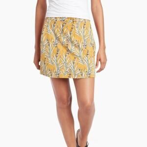 Kuhl Kandid Golden Print Floral Mini Skirt